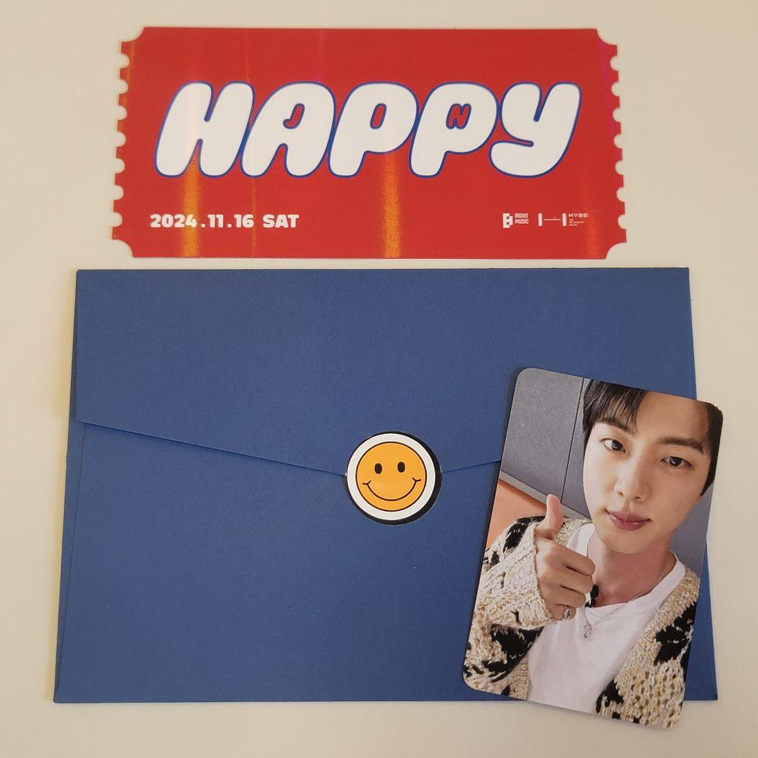 BTS JIN HAPPY ショーケース 限定特典 トレカ&チケット