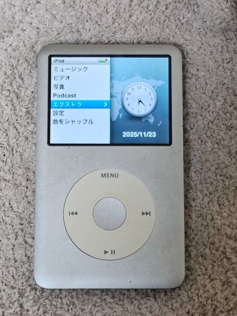 iPod classic 80GB ケーブル付