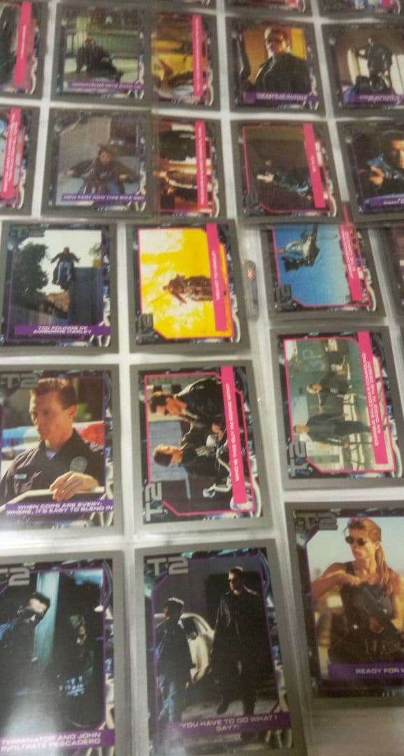 ターミネーター2 トレーディングカードセット 海外版　全140枚＋4枚