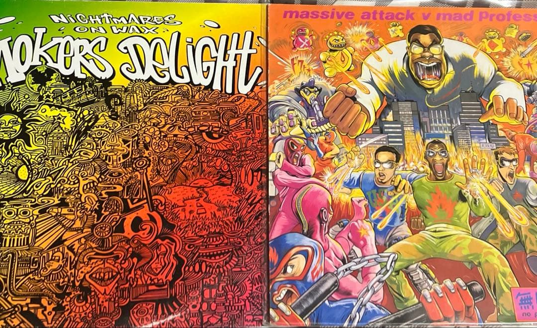 Nightmares on Wax & Massive Attack LPセット