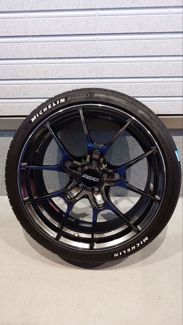 【MEGA MILK】RAYS VOLKRACING 18インチホイール