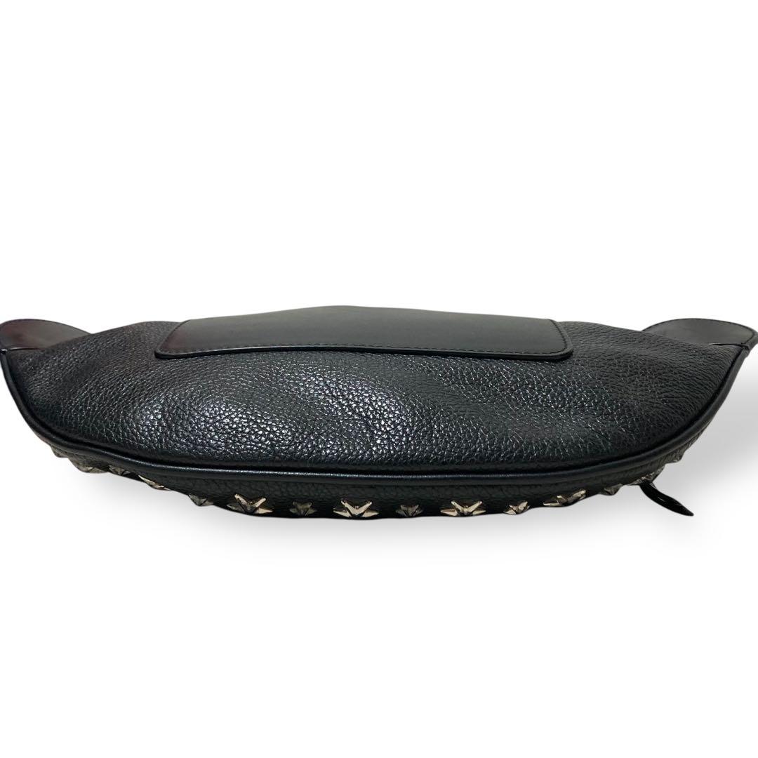 【未使用級】ジミーチュウ　スタースタッズ クロスボディバッグ　ショルダーバッグ黒