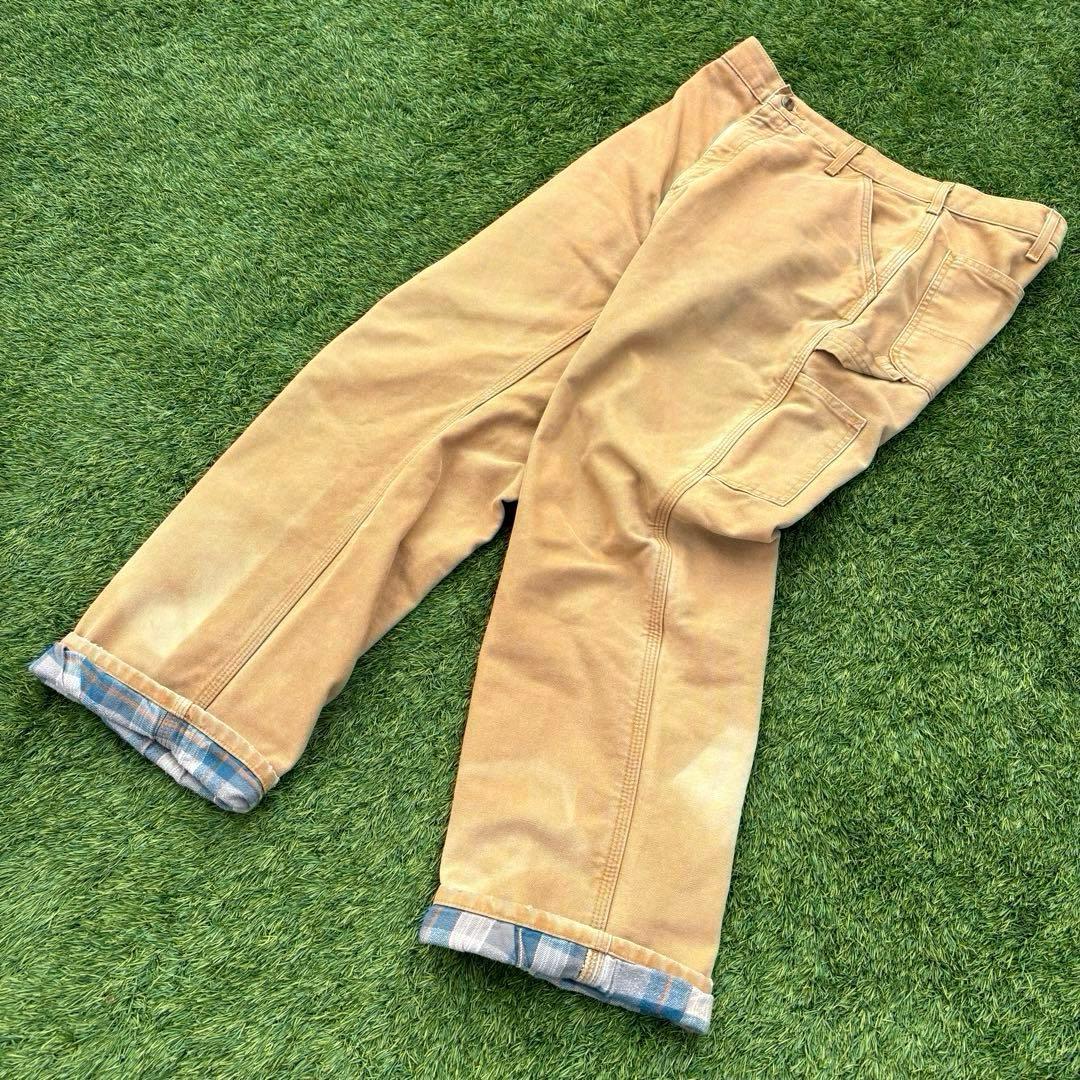 神サイズ 34×30 裏地付 カーハート ペインター パンツ B111 BRN