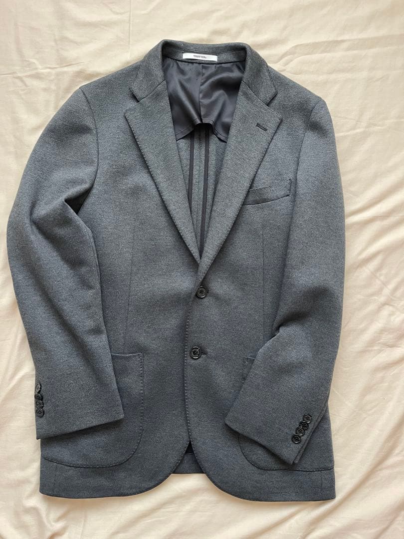 【極美品】マッキントッシュ フィロソフィー トロッタージャケット（ジャージ生地）