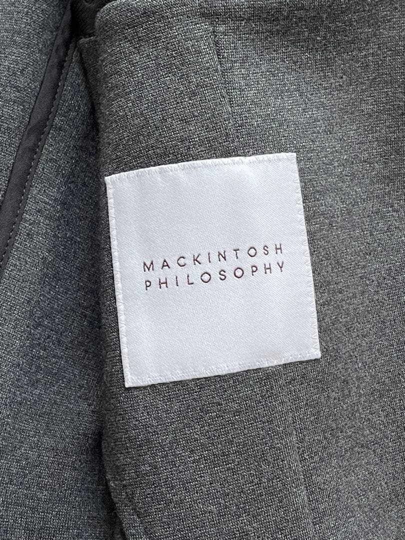 【極美品】マッキントッシュ フィロソフィー トロッタージャケット（ジャージ生地）
