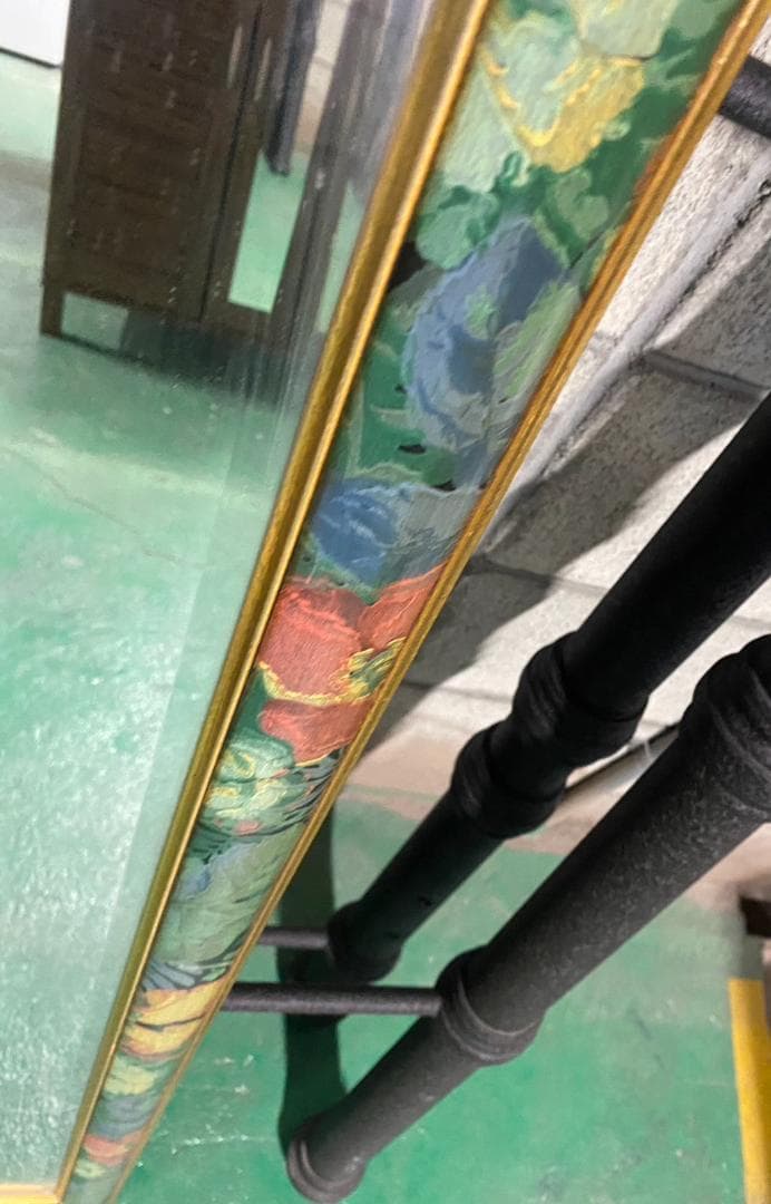 A104 イタリア製 アンティーク調 ミラー 姿見