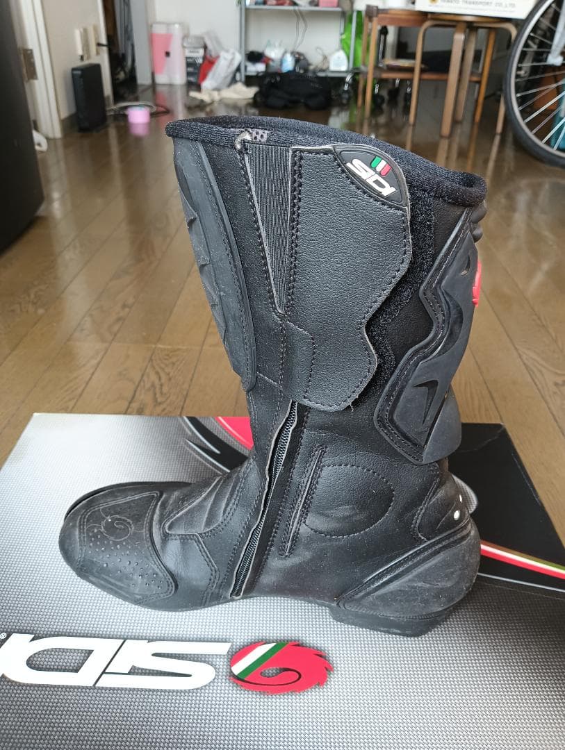SIDI　バイク用　レーシングブーツ　ブラック