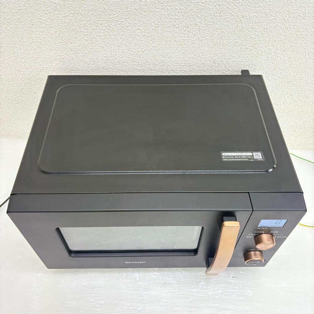 美品☆シャープ 単機能レンジ☆RE-TS174-B ブラック