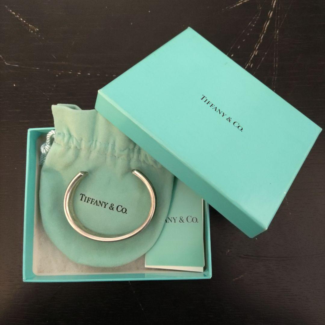 VMPD7-318-2 Tiffany & Co. バングル シルバー 箱付き
