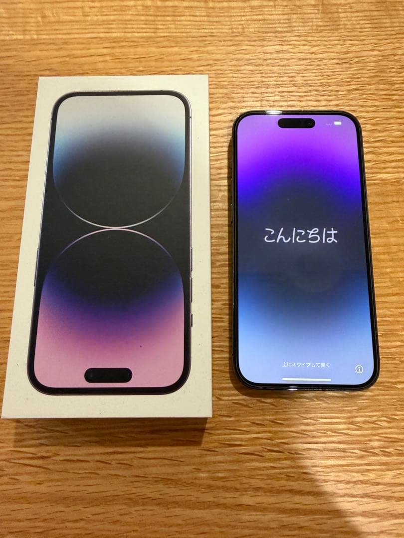 iPhone 14 Pro ディープパープル 256GB simフリー
