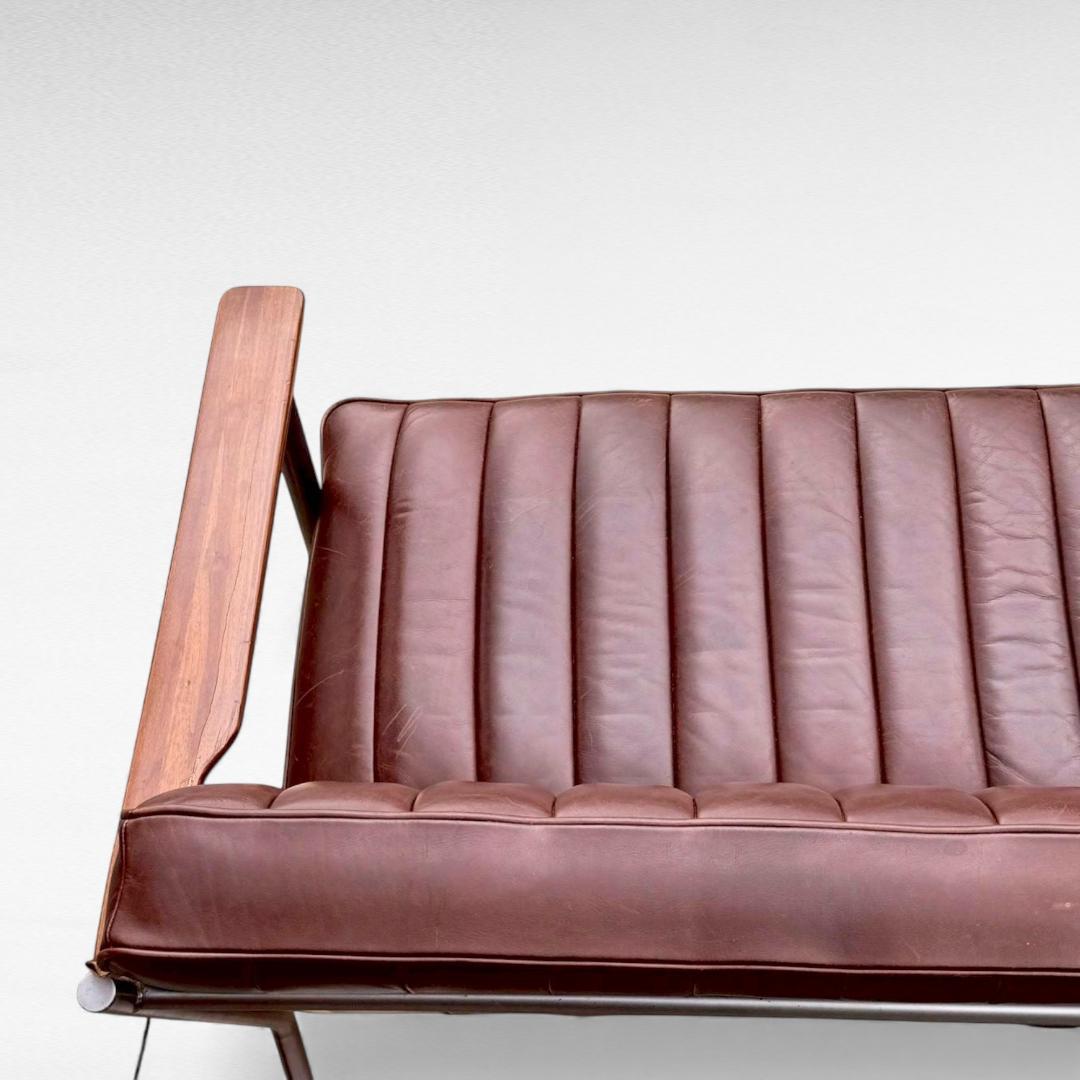 廃盤クラッシュゲート tabu Leather Works DINER ソファ