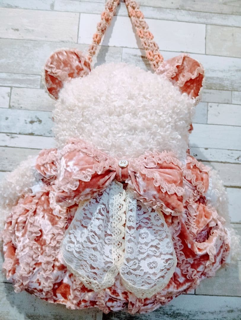 女の子パネルハンドメイドバッグ♡