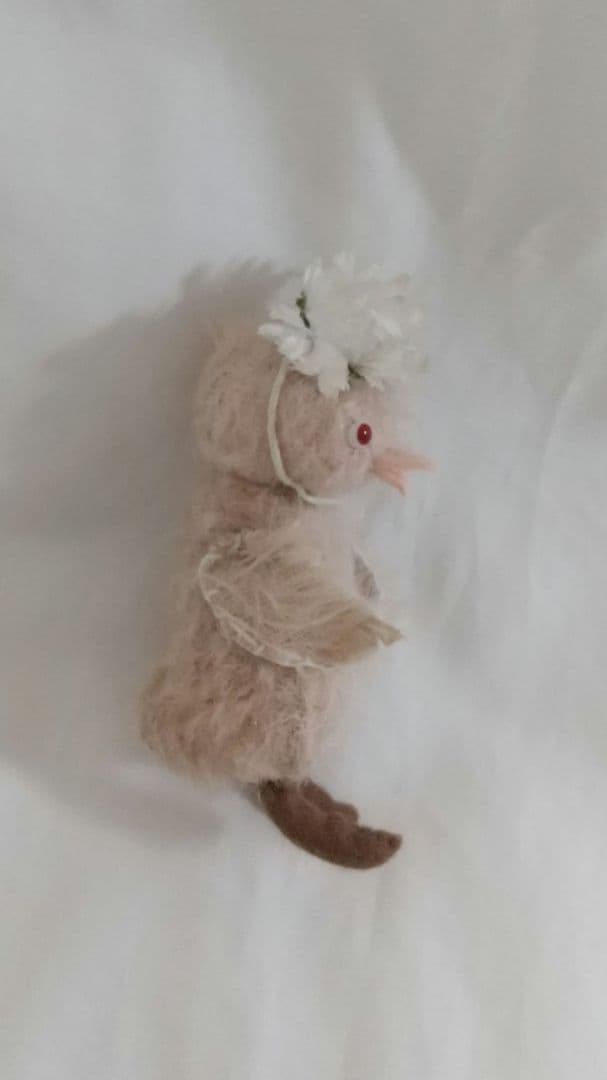 ♡オカザキハルミ小さな鳥さん作家ぬいぐるみ作家ベアアーティストベアトリとり布花