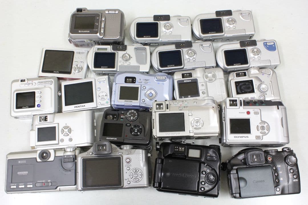 コンパクトデジタルカメラ 20台 まとめて ジャンク品