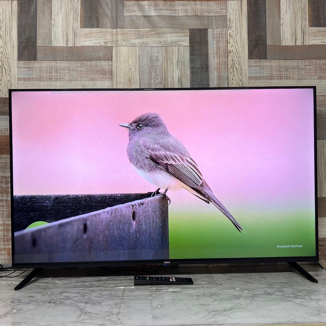 全国送料込❣️昨年購入RCA50型4KHDRチューナーレス、スマートテレビ