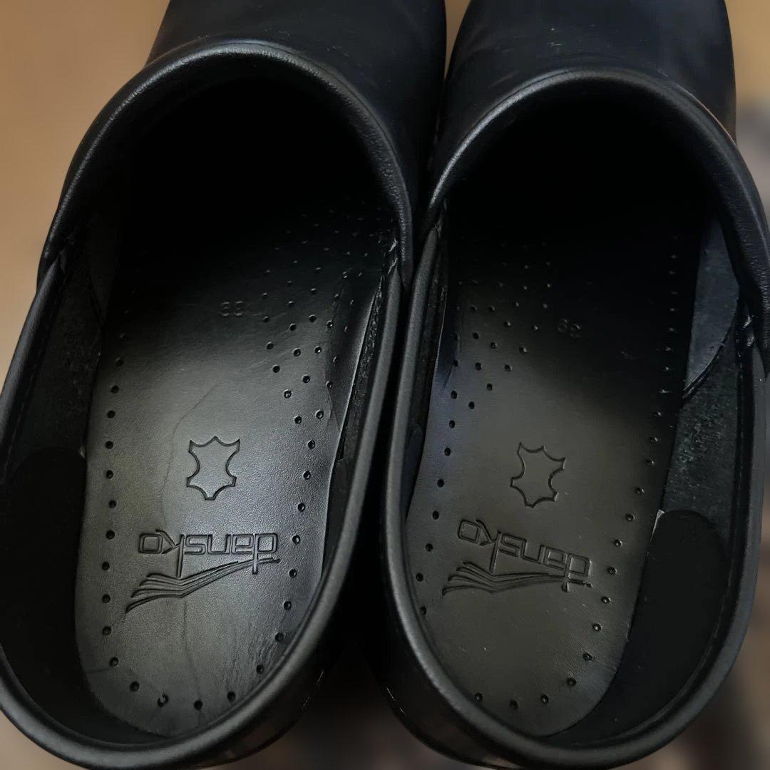 ダンスコ　黒　39 dansko プロフェッショナル　25センチ　ブラック