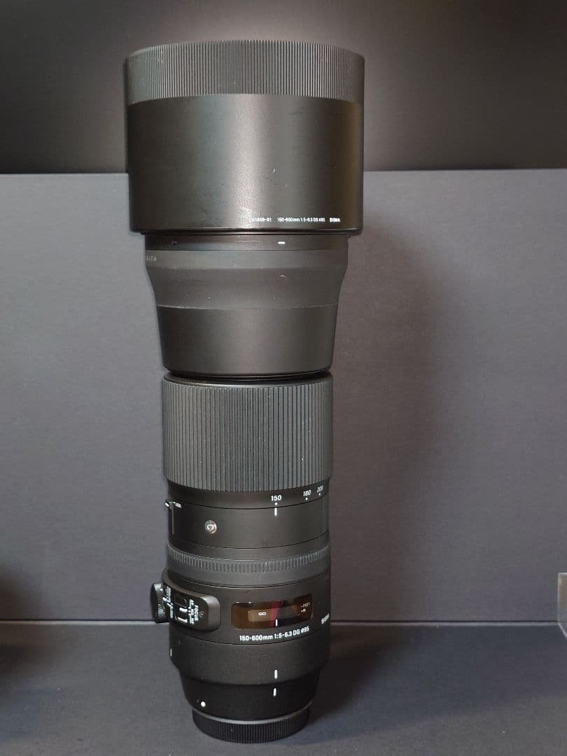 レンズ(ズーム) SIGMA 150-600mm F5-6.3 DG OS HSM