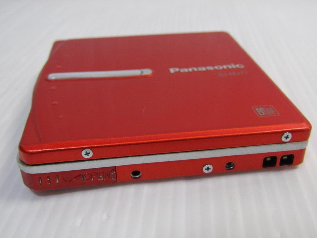 A2991 Panasonic ポータブルMDプレーヤー　SJ-MJ77