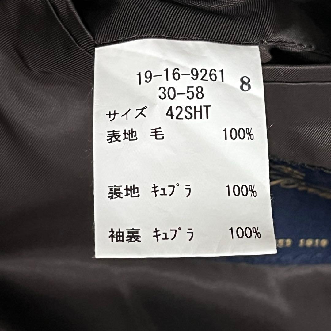美品✨ブルックスブラザーズ グレンチェックツイードジャケット42 くるみボタン