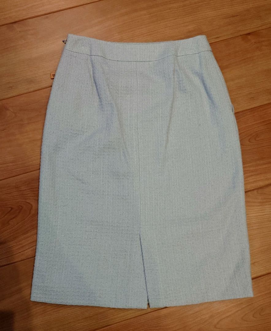 【グリーン レーベル リラクシング 】フォーマルセットアップ　ライトグレー