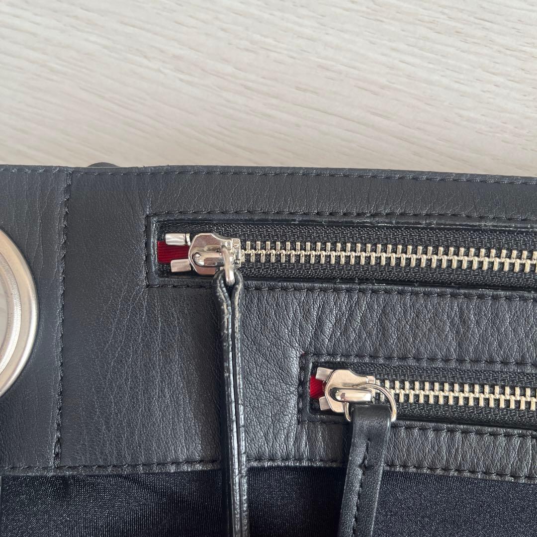 カワカワ kawa-kawa ハトメボディーバッグLサイズwet