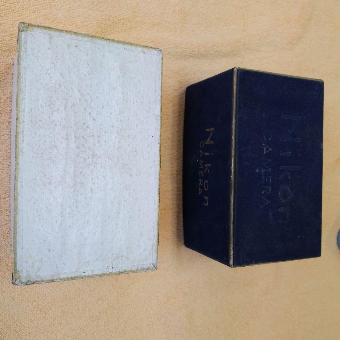 Nikon S ニッコールHC5cm　F2付き　皮製ケース、箱付き