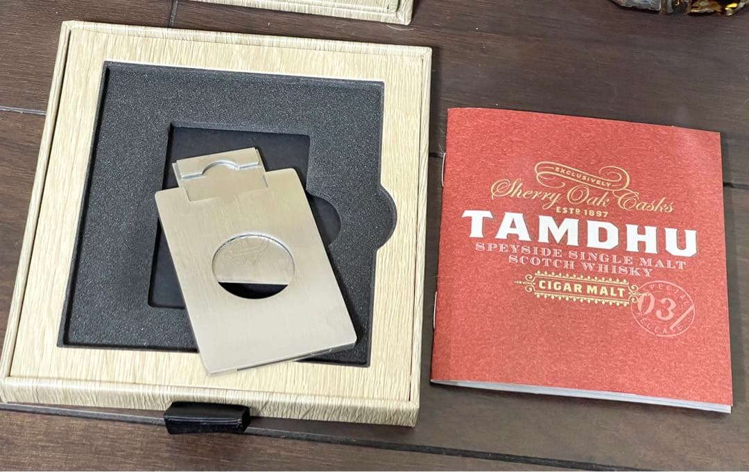 タムデューシガーモルトバッチ3 シェリーカスク　53.8% カスクストレングス