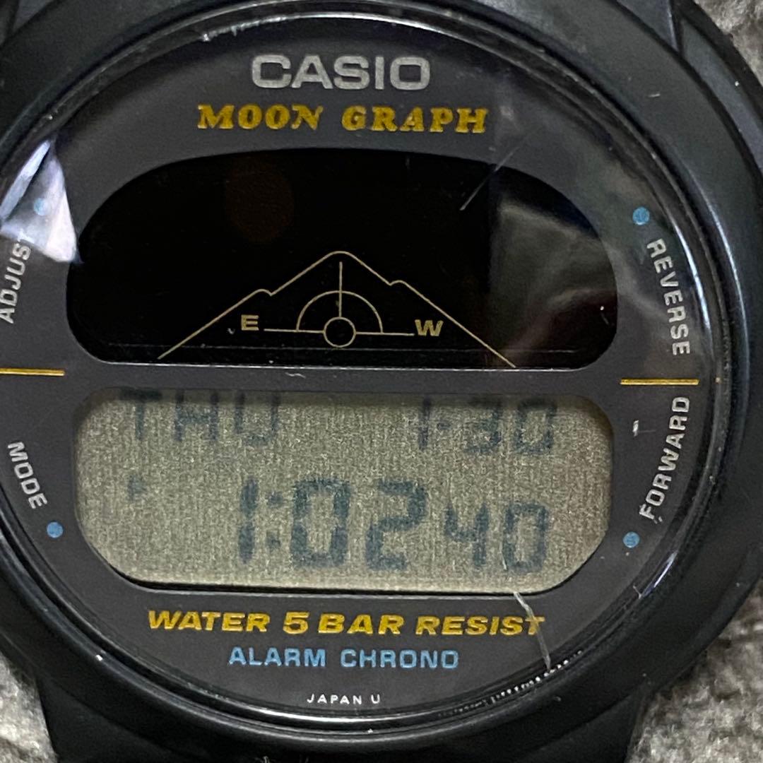 P*X様 CASIO MOON GRAPH デジタル腕時計