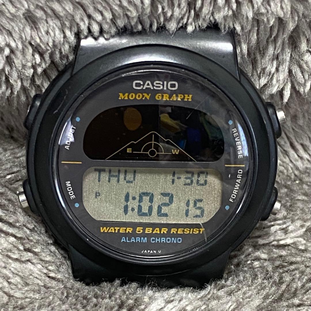 P*X様 CASIO MOON GRAPH デジタル腕時計
