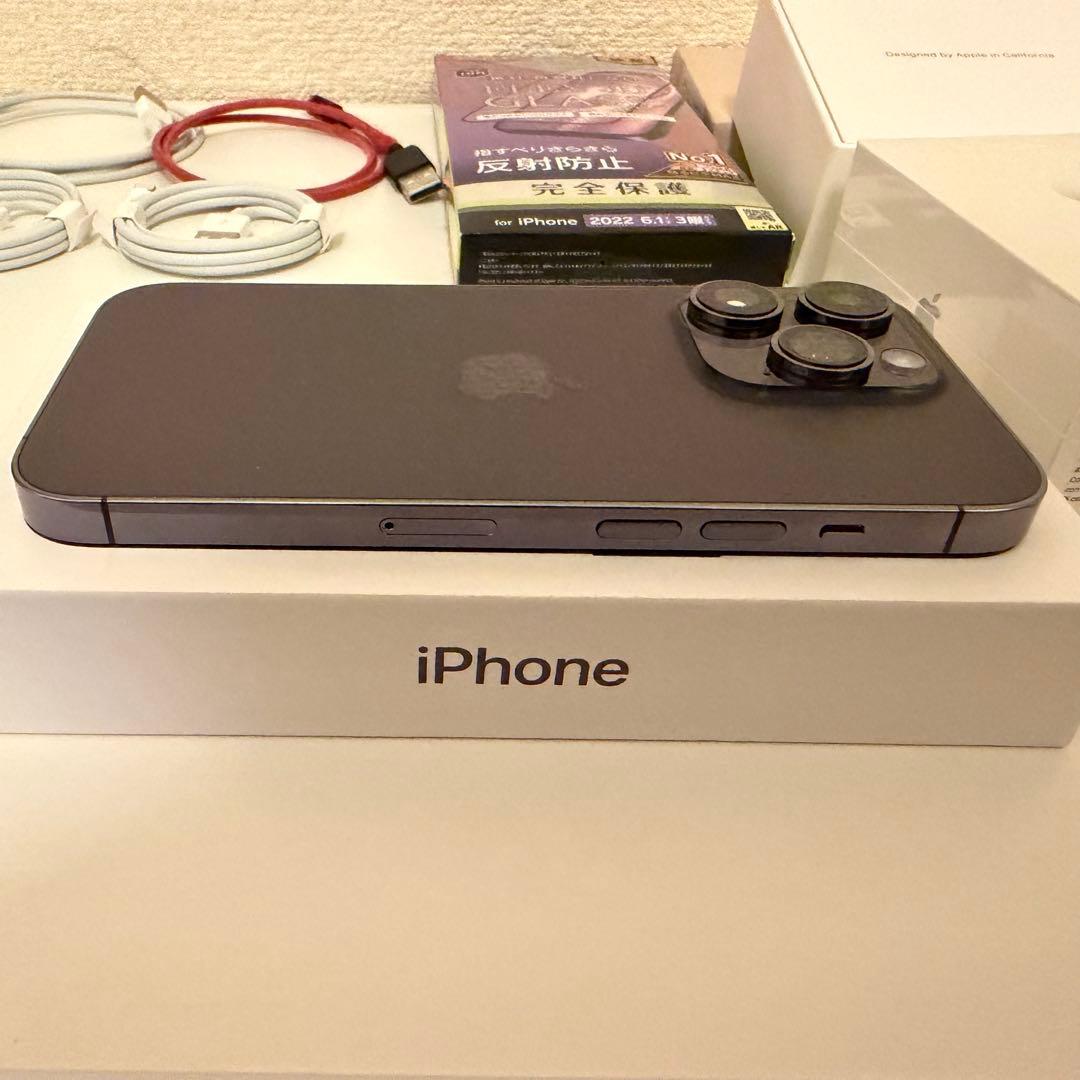 期限値下Apple iPhone 14 Pro 512GB ディープパープル本体