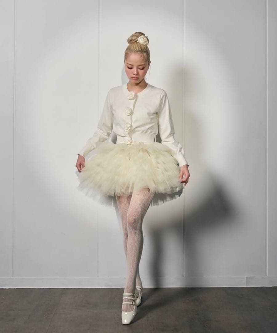 Treat ürself volume tulle tutu ivory