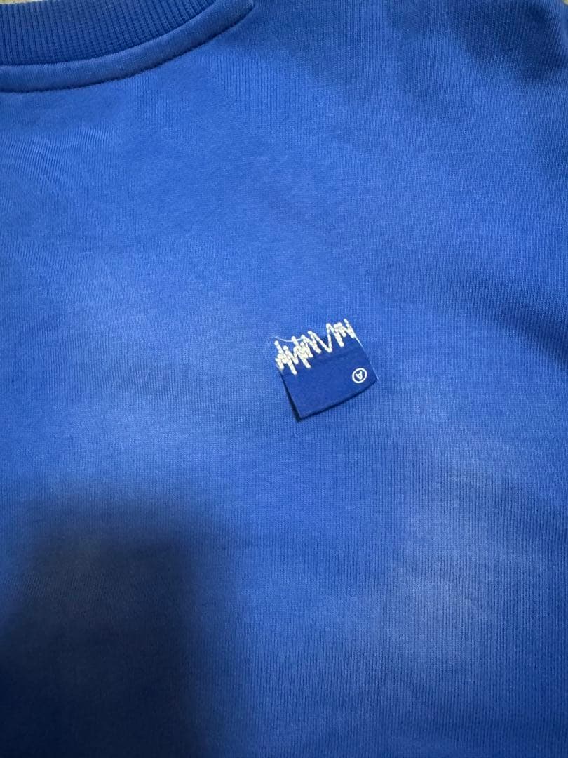 【値下げ交渉可】 ADERERROR スウェット　ブルー　L