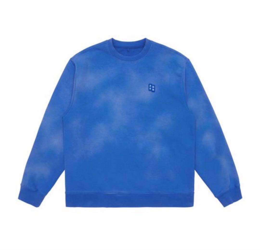 【値下げ交渉可】 ADERERROR スウェット　ブルー　L