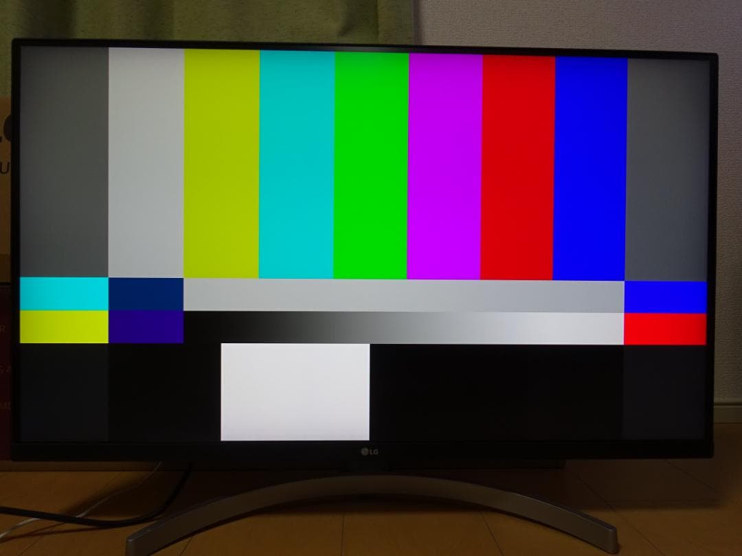 【美品】LG 31.5インチ IPS 4Kモニター 32UN650-W①