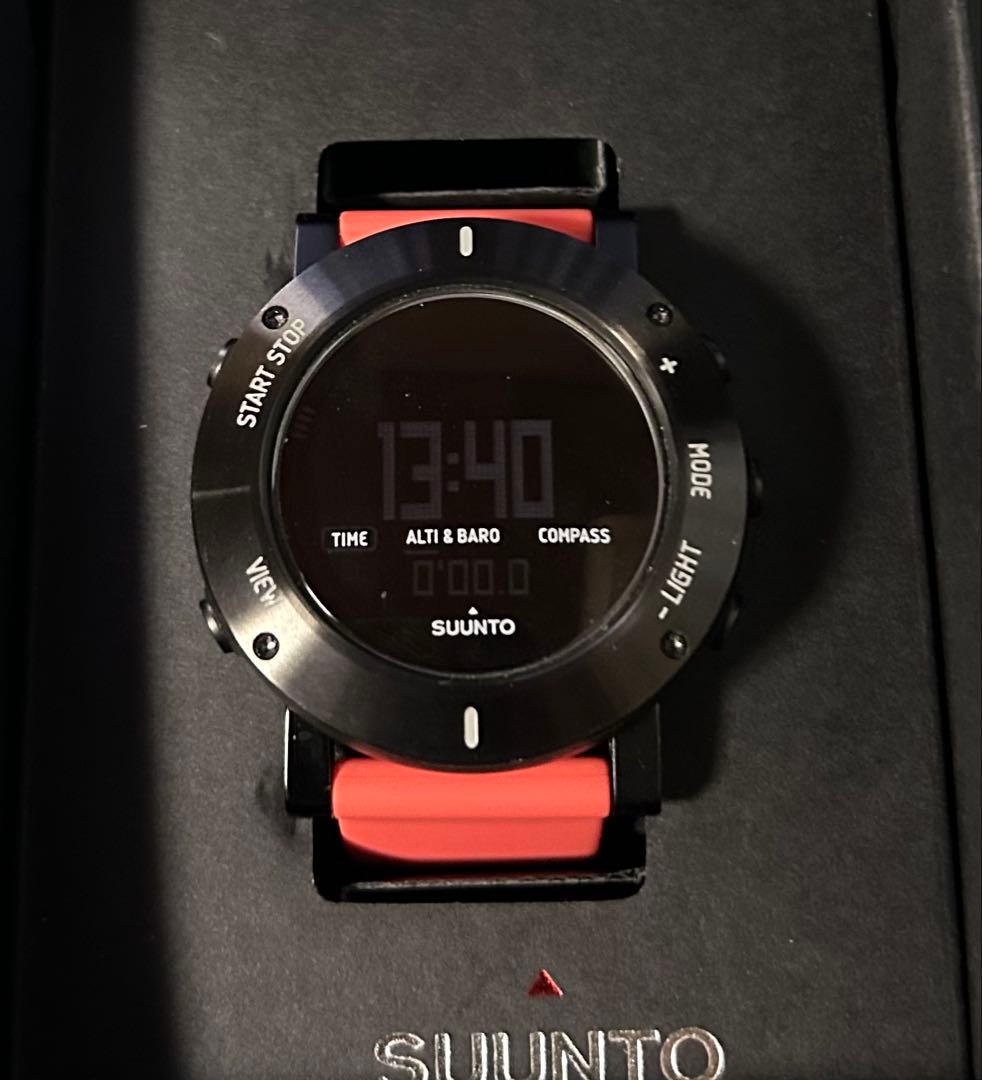 スント SUUNTO CORE アウトドア・スポーツウォッチ 交換用ストラップ付