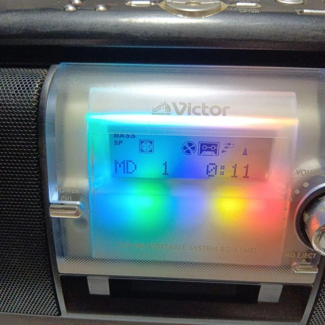 Victor CD・MDポータブルシステム RC-L1MDキャサリン