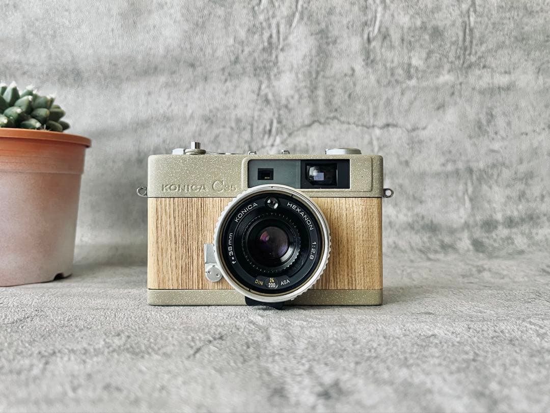 Sold Out(修理＆カスタマイズ済)KONICA C35