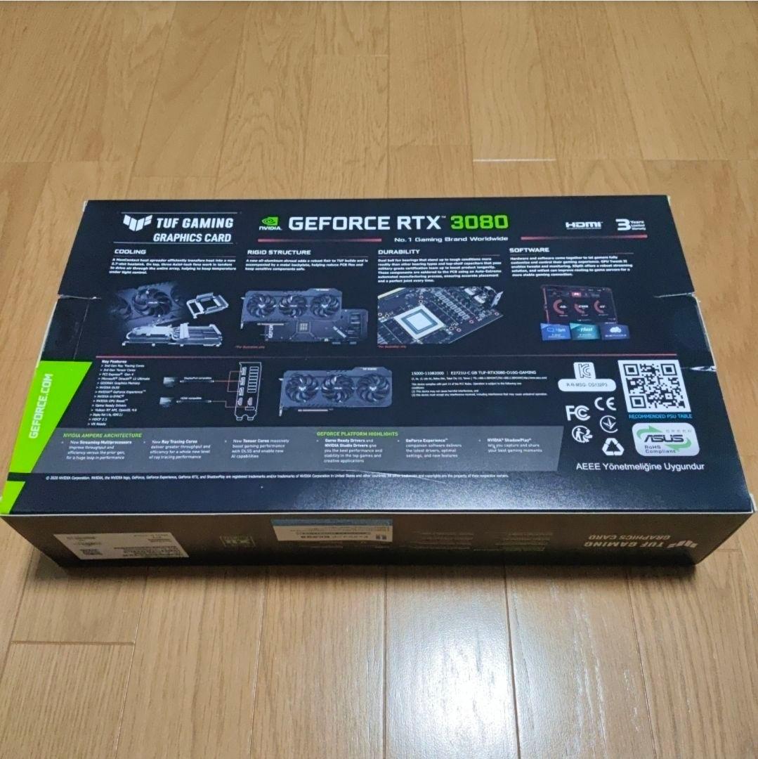 ASUS グラフィックボードTUF-RTX3080-O10G-GAMING