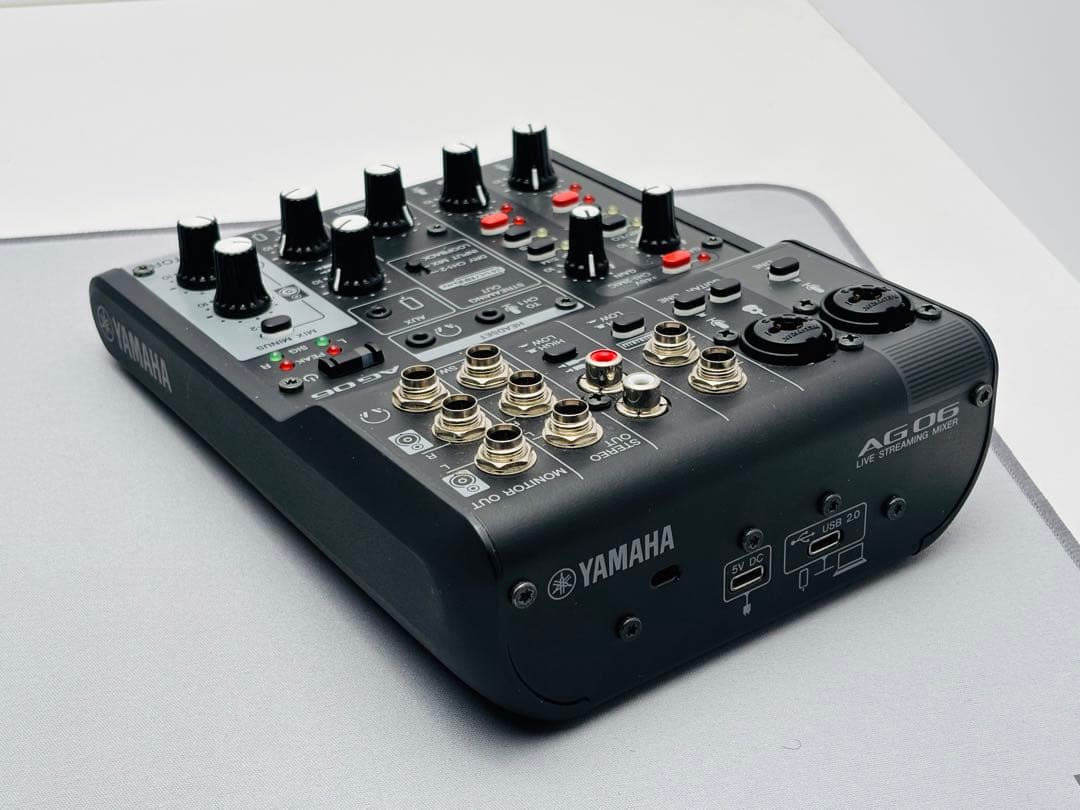 ヤマハ　オーディオインターフェース　AG06MK2