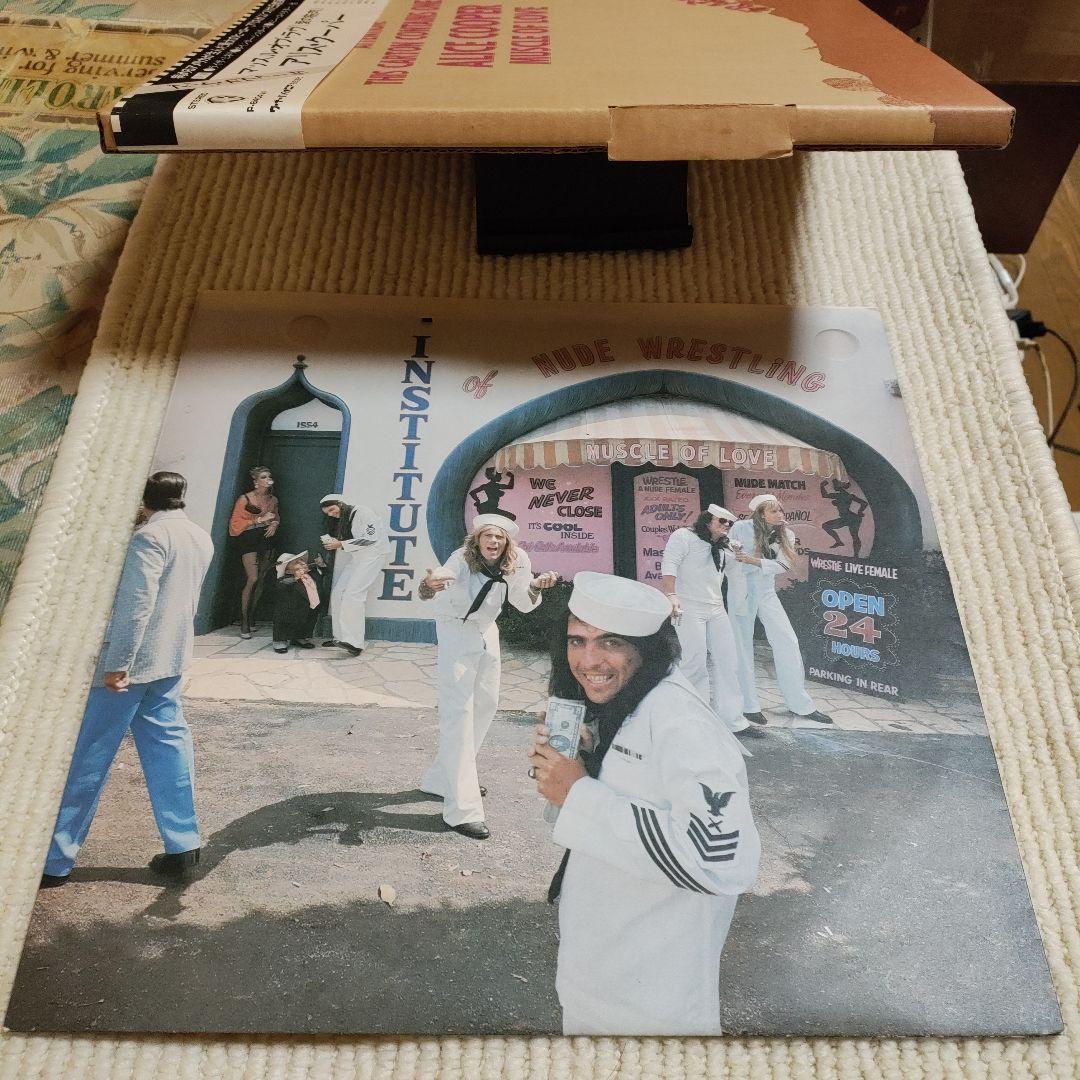 【国内初回ダンボール・ジャケＬＰレコード】アリス・クーパー／マッスル・オブ・ラヴ