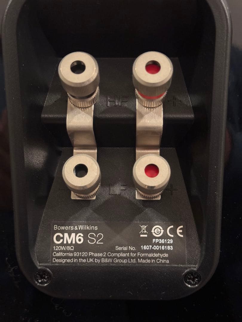 Bowers & Wilkins B&W CM6 S2 スピーカーペア