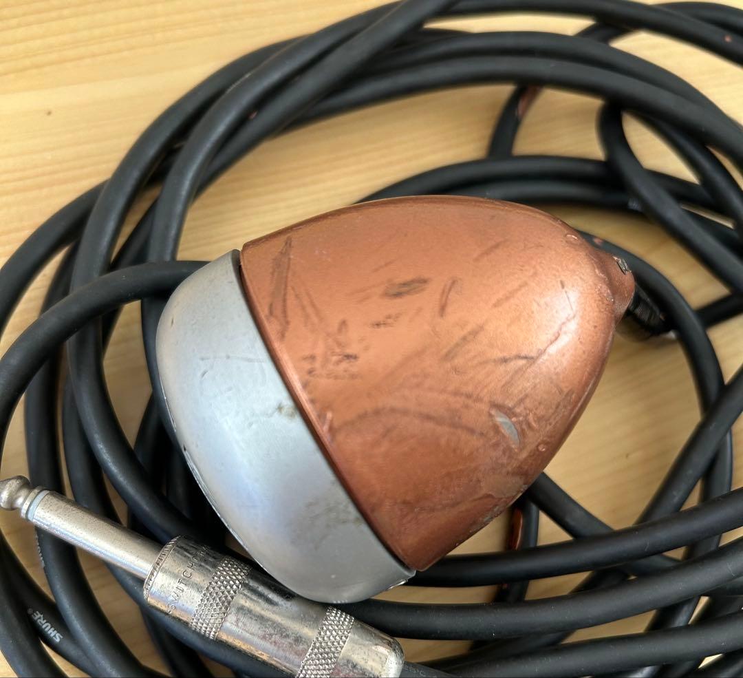 90s SHURE 520D GREEN BULLET 99S556ハープマイク