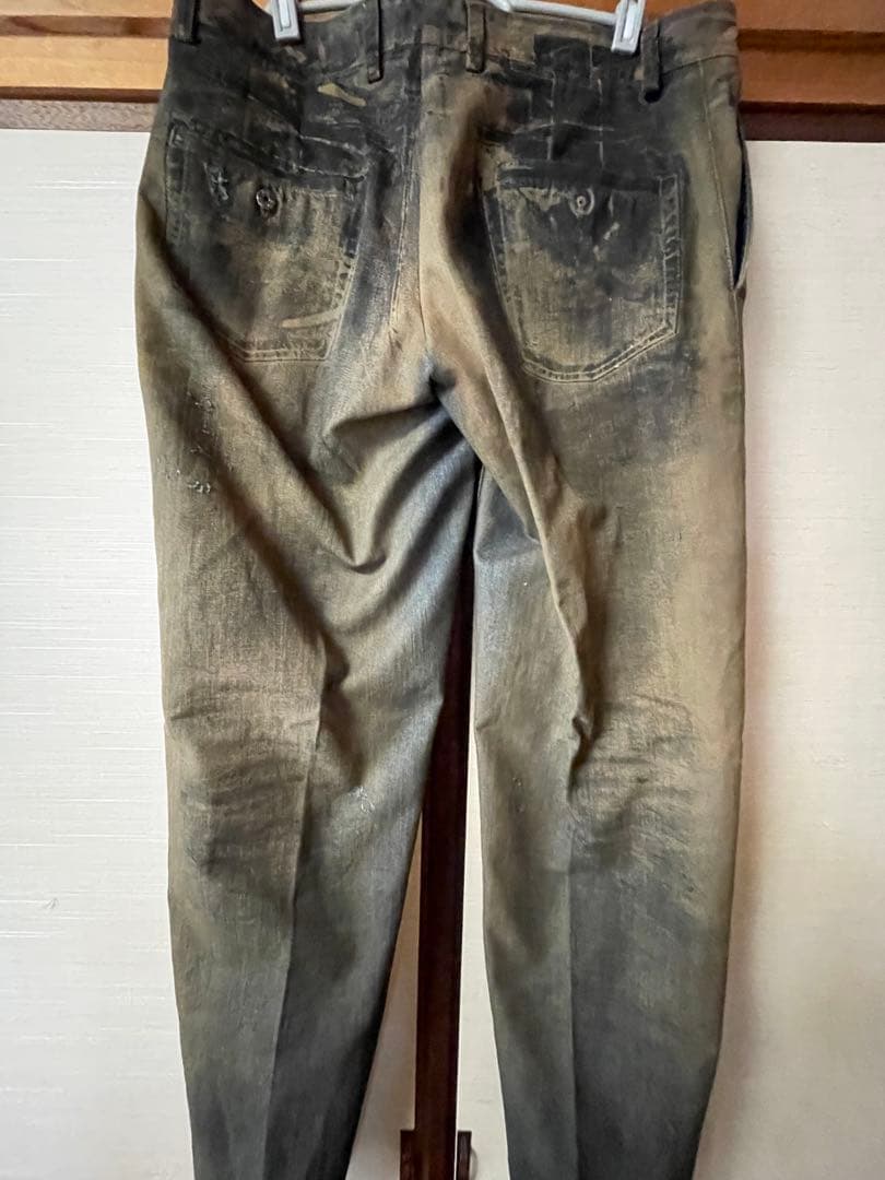 D&G ダメージ加工 デニムパンツ サイズ46