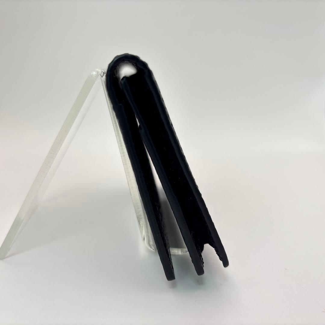 【極美品】HushTug　名刺入れ　カードケース　レザー　革　黒　ハッシュタグ