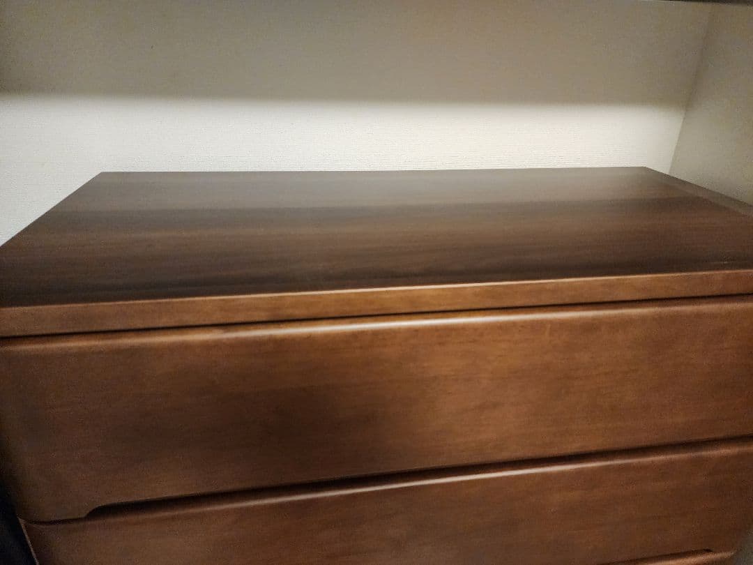 ニトリ　ハイチェスト　(オウカ2 DVD90HC DBR)　 タンス