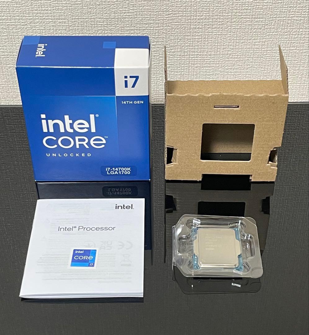 Intel Core i7-14700K LGA1700 BOX 動作品