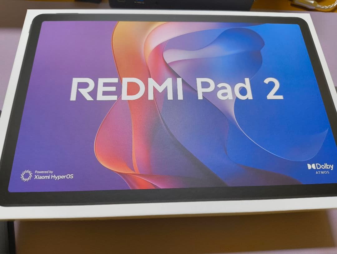 クック船長　xiaomi REDMI Pad 2 128GB パープル