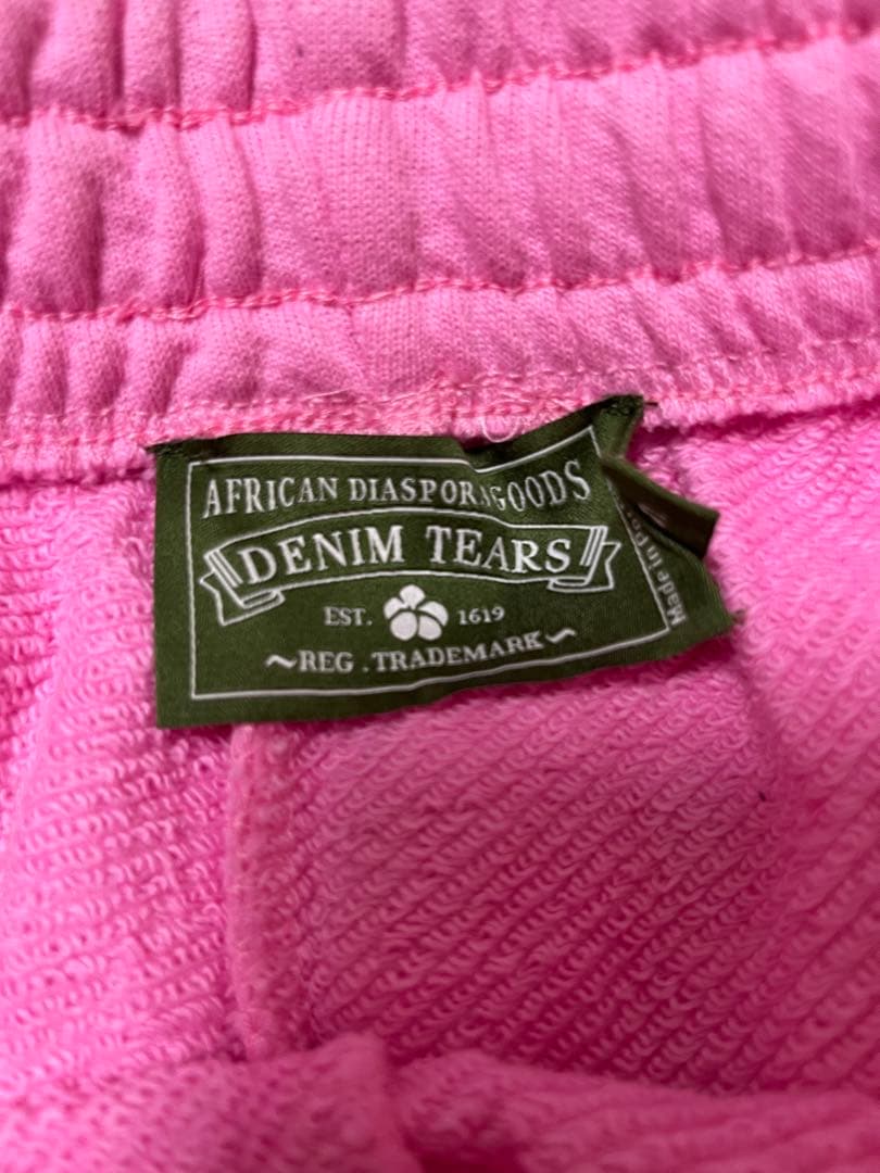 denim tears デニムティアーズ　ピンク　パンツ