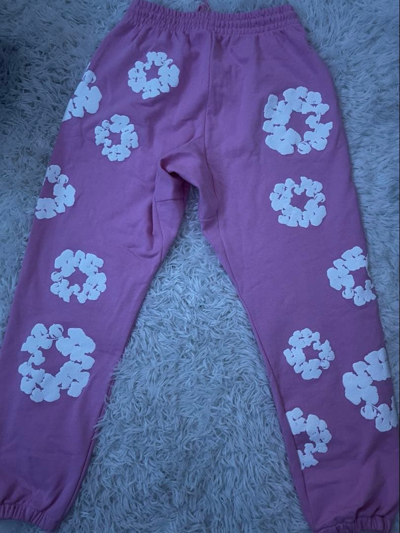 denim tears デニムティアーズ　ピンク　パンツ