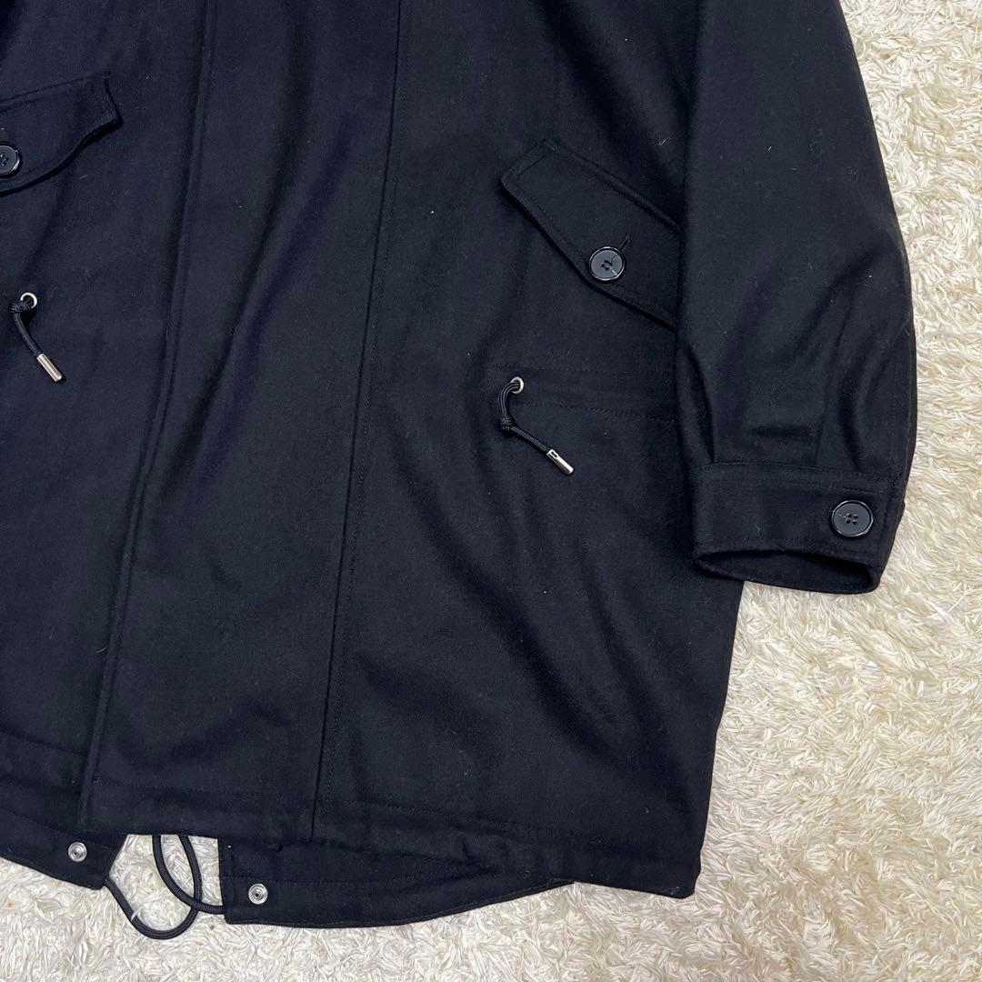 レア　ディーゼルブラックゴールド　変形　コート　ポンチョ　黒　36